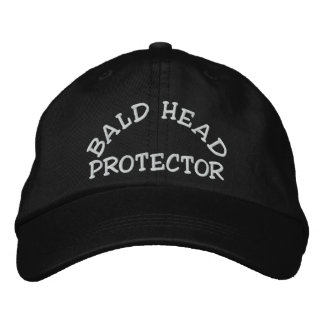 Gorra Bordada Dispositivo protector de cabeza calva divertida
