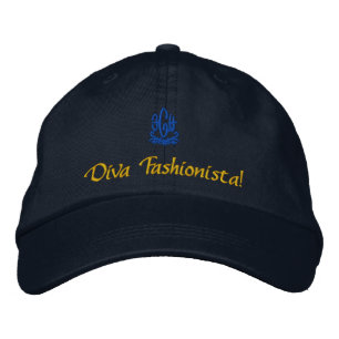 Gorra Bordada Diva Fashionista