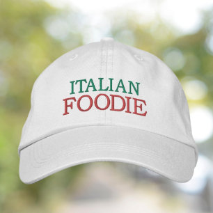 Gorra Bordada Divertido amante de la comida italiana