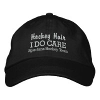 Divertido nombre del equipo personalizado "Hockey 