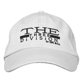 Gorra Bordada División en blanco