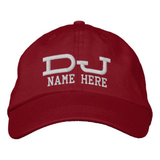 Gorra Bordada DJ personalizado