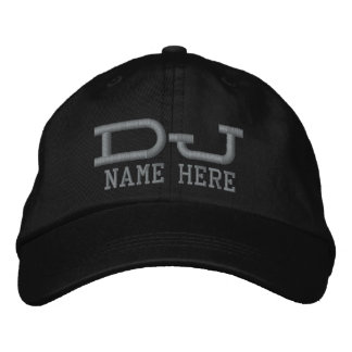 Gorra Bordada DJ personalizado