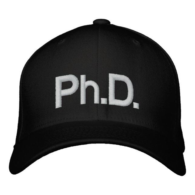 Gorra Bordada Doctorado (Anverso)