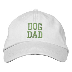 Gorra Bordada Dog Dad khaki personalizado texto lindo moderno di
