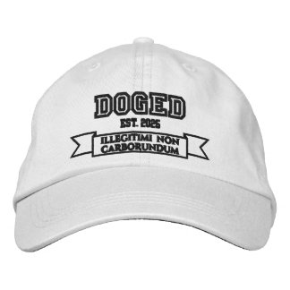 Gorra Bordada DOGED illegmi non carborundum