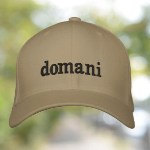 Gorra Bordada Domani (mañana voy a llegar a eso) Procrastinator