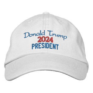 Gorra Bordada DONALD TRUMP 2024 Presidente Cap