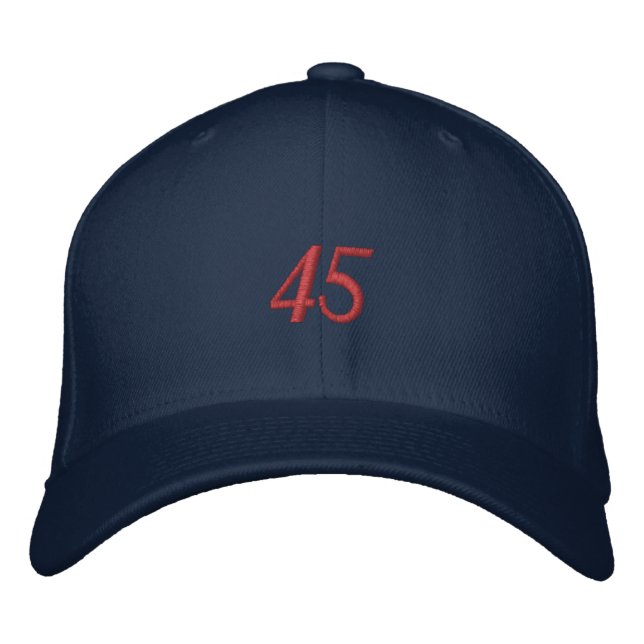 Gorra Bordada Donald Trump 45 (Anverso)