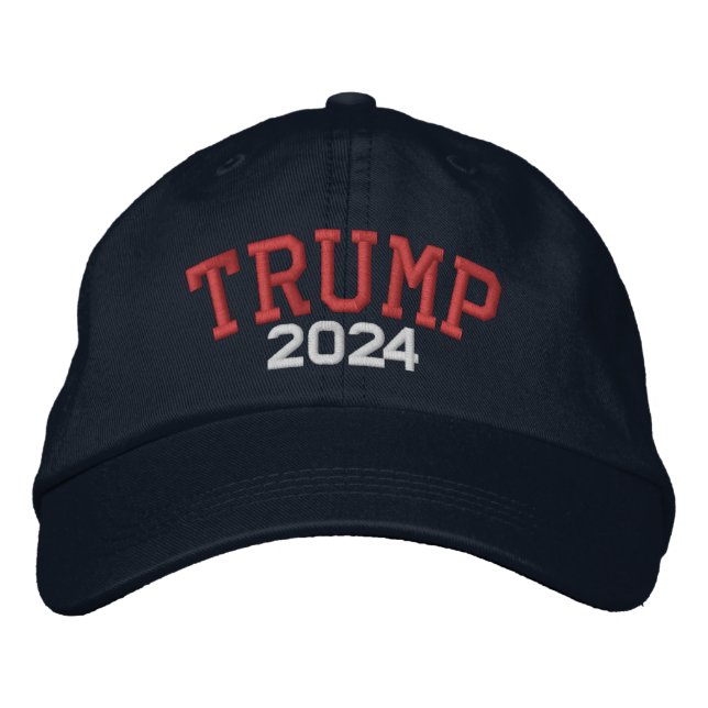Gorra Bordada Donald Trump - Audaz campaña clásica 2024 (Anverso)