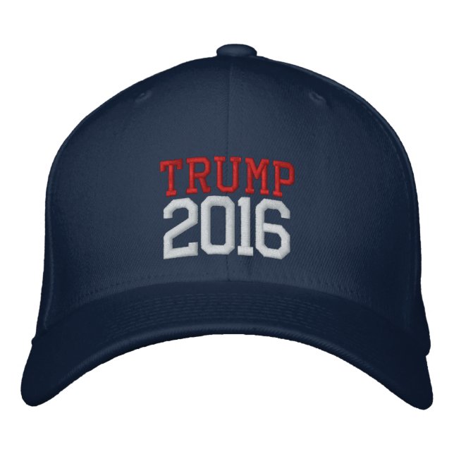 Gorra Bordada Donald Trump, presidente 2016 (Anverso)