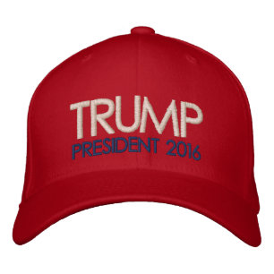 Gorra Bordada Donald Trump, presidente 2016
