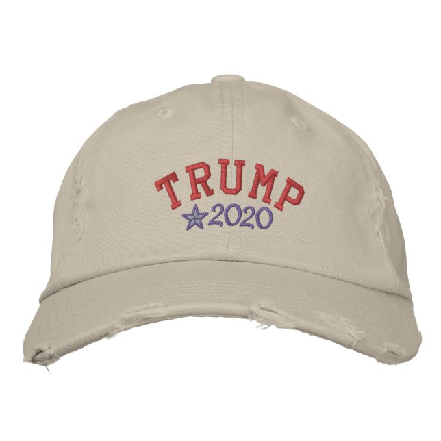 Gorra Bordada Donald Trump - Presidente 2020 (Anverso)