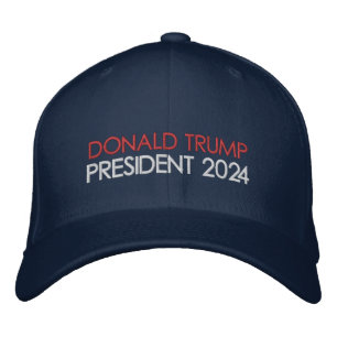Gorra Bordada Donald Trump, presidente 2024