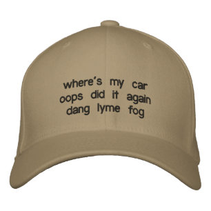 Gorra Bordada ¿dónde está mi coche oops lo hizo de nuevo dang ly