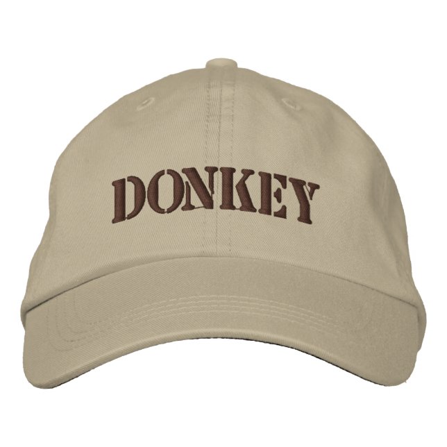 GORRA BORDADA DONKEYS (Anverso)
