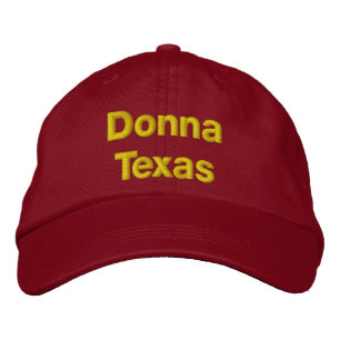 Gorra Bordada Donna Texas