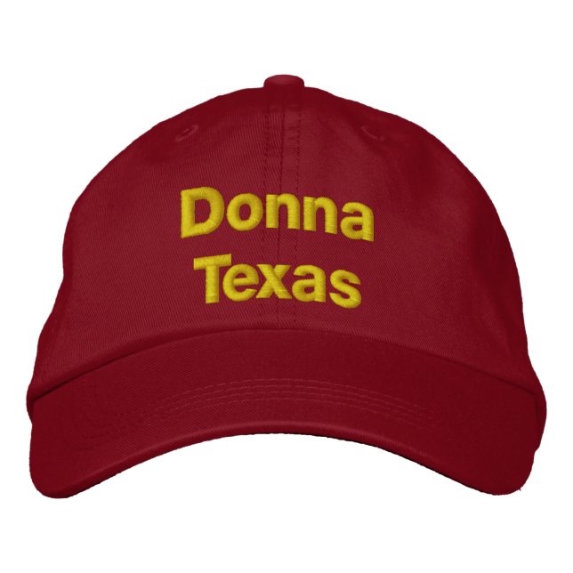 Gorra Bordada Donna Texas (Anverso)