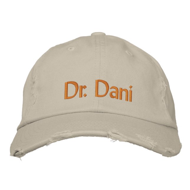 Gorra Bordada Dr_. Dani (Anverso)