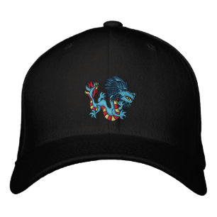 Gorra Bordada Dragón a rayas