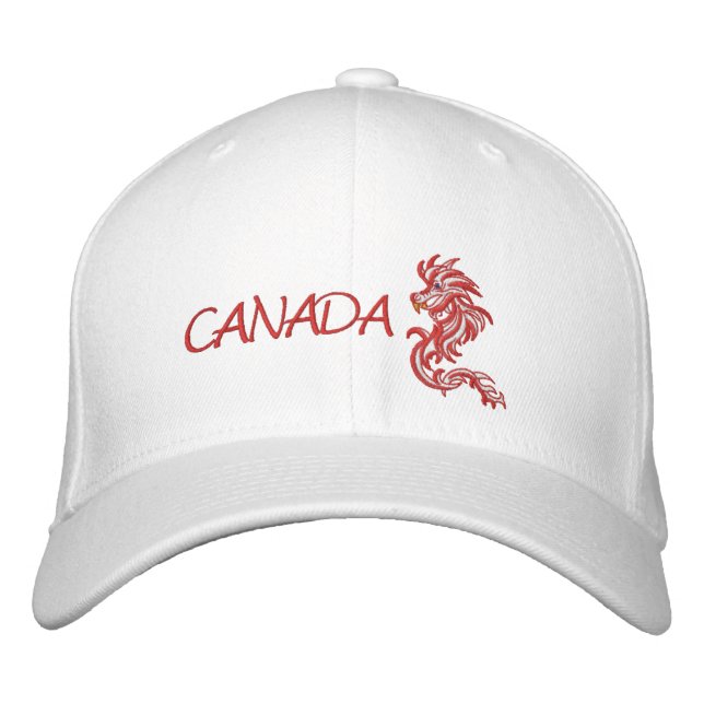 Gorra Bordada Dragon Canada, (Anverso)