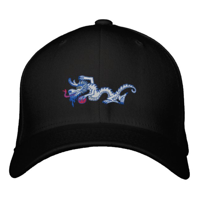 Gorra Bordada Dragón de nieve (Anverso)