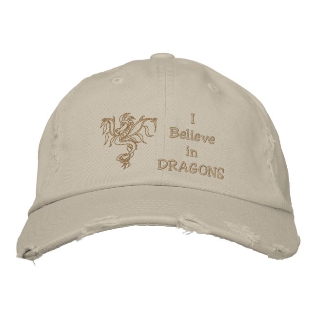 Gorra Bordada Dragón guerrero (Anverso)