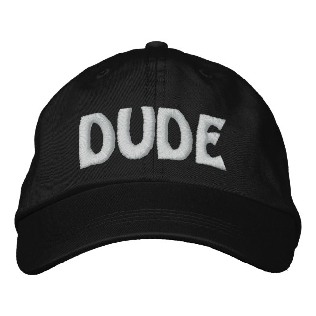 GORRA BORDADA DUDE (Anverso)
