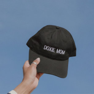 Gorra Bordada Dueña de Doxie Dachshund Mamá