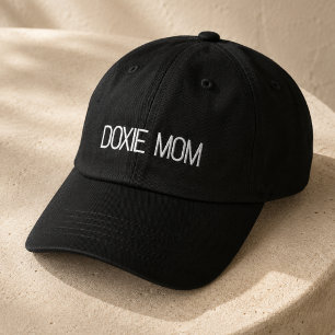 Gorra Bordada Dueña de Doxie Dachshund Mamá