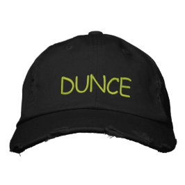Gorra Bordada Dunce Embroidered Cap