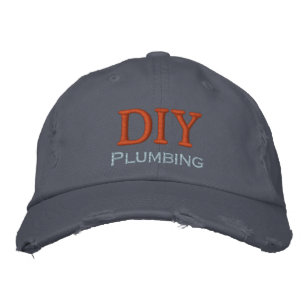 Gorra Bordada DYI Plumbing