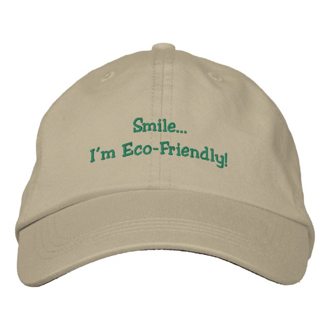 Gorra Bordada Eco-Friendly Humorous (Anverso)