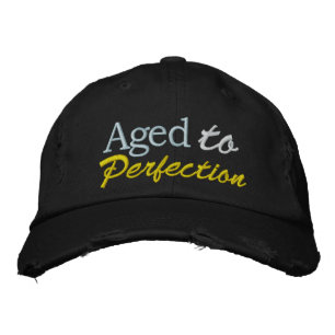 Gorra Bordada Edad a Perfección por SRF