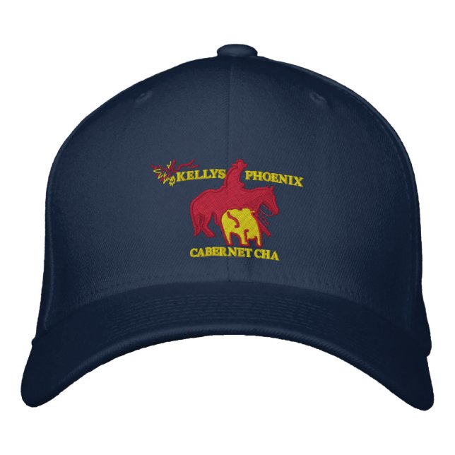 Gorra Bordada Edición Especial Cabernet CHA Kelly Cap Bleu (Anverso)