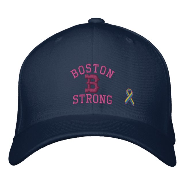 Gorra Bordada Edición fuerte de la cinta de Boston (Anverso)