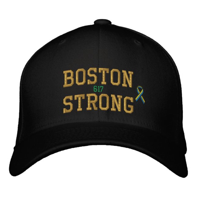 Gorra Bordada Edición fuerte de la cinta de Boston (Anverso)