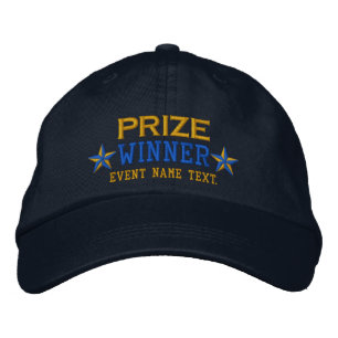 Gorra Bordada Edición personalizada Premio de texto Bordderia ga