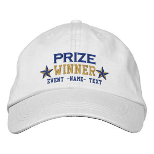 Gorra Bordada Edición personalizada Premio de texto Bordderia ga