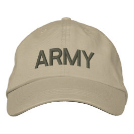 Gorra Bordada Ejército