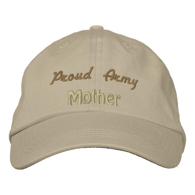 Gorra Bordada Ejército Orgulloso, Madre (Anverso)