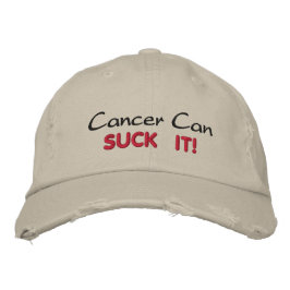 Gorra Bordada ¡El cáncer puede SUCEDER!