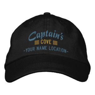 Gorra Bordada El capitán COVE lo personaliza con un tapón bordad