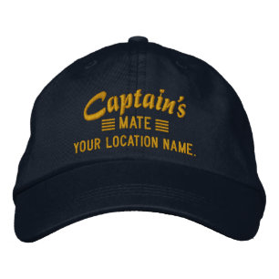 Gorra Bordada ¡El capitán MATE lo personaliza! Tapa embrojada