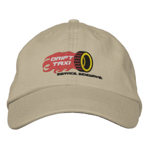 Gorra Bordada El casquillo ajustable del taxi de la deriva
