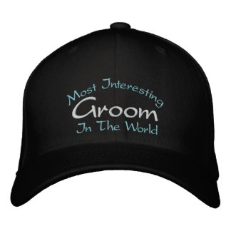 Gorra Bordada El Crecimiento Más Interesante En El Boda Mundial