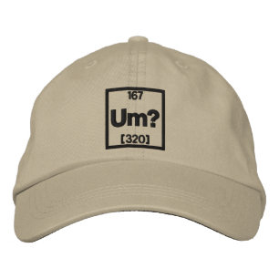Gorra Bordada El elemento de la confusión del bordado
