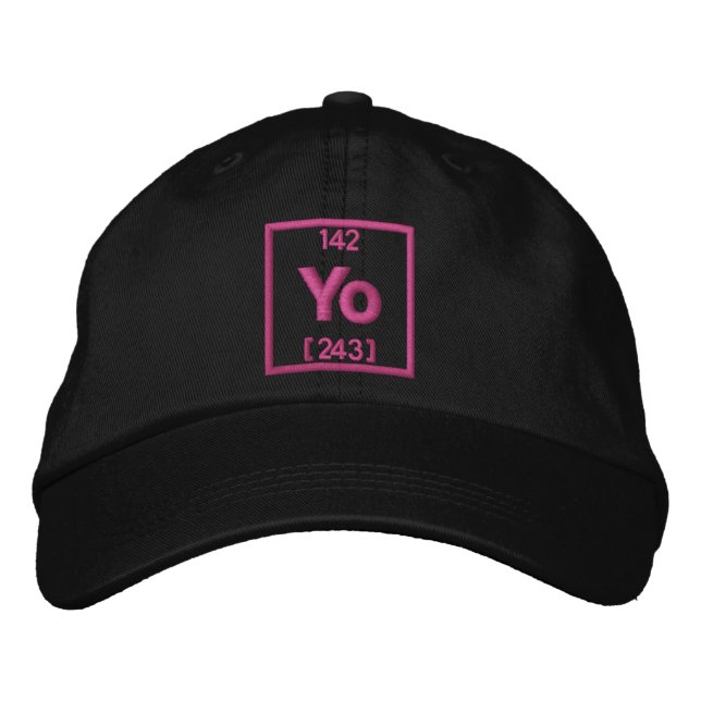 Gorra Bordada El elemento del bordado de Whatz Up (Anverso)