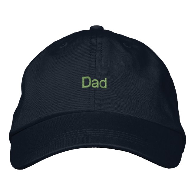Gorra Bordada El estiloso papá Love Cap celebra la paternidad (Anverso)