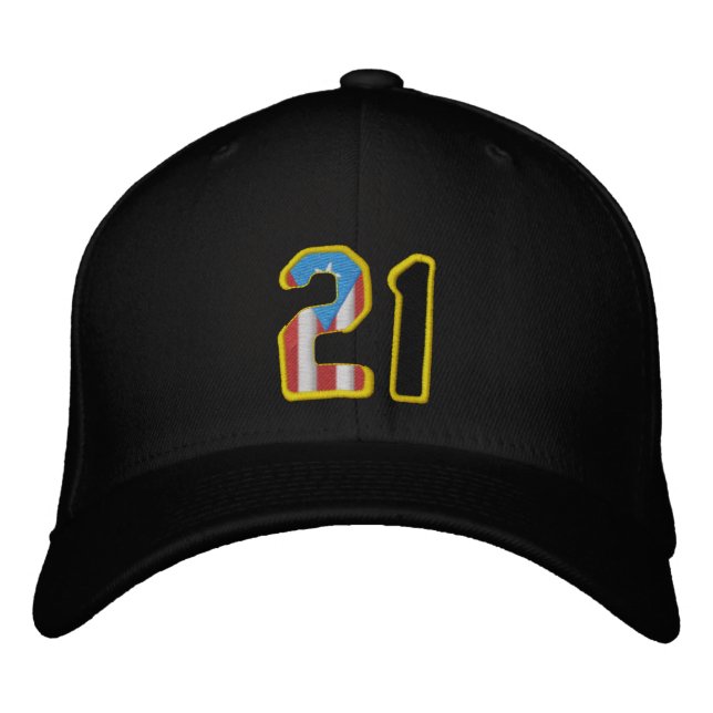 Gorra Bordada El gran número 21 (Anverso)